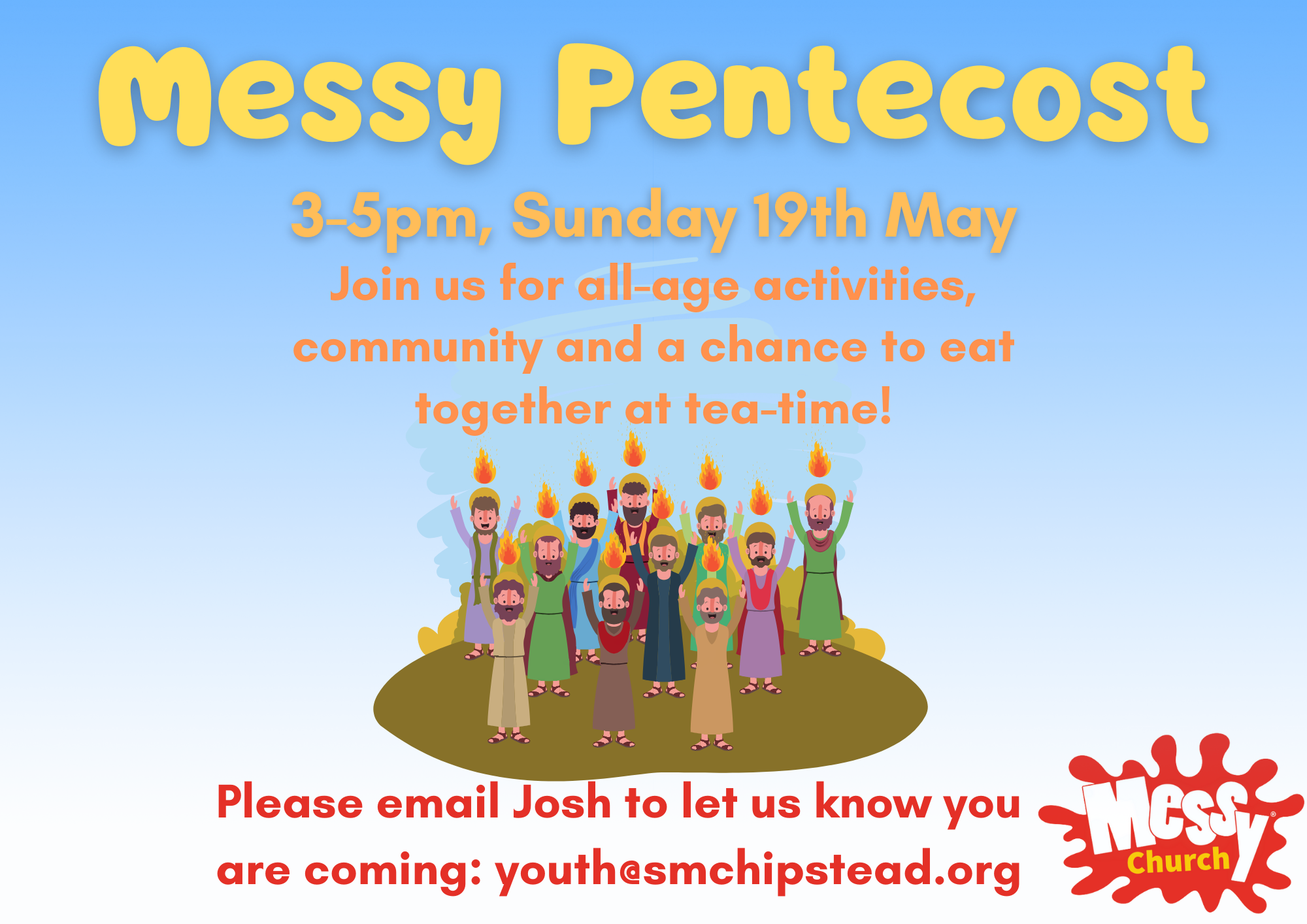 Messy Pentecost Poster (1)